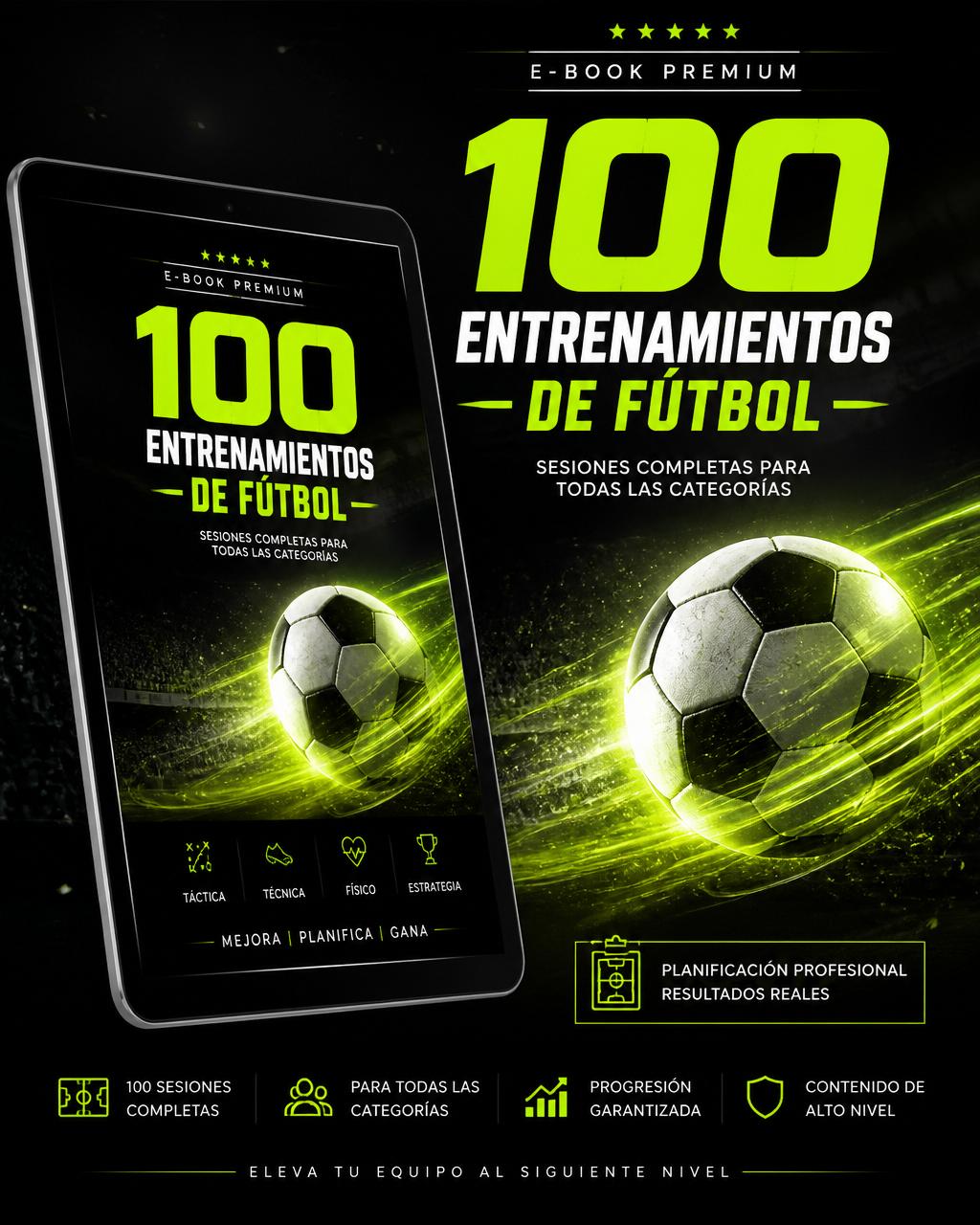 Jugador de fútbol entrenando con balón en un entorno oscuro y profesional